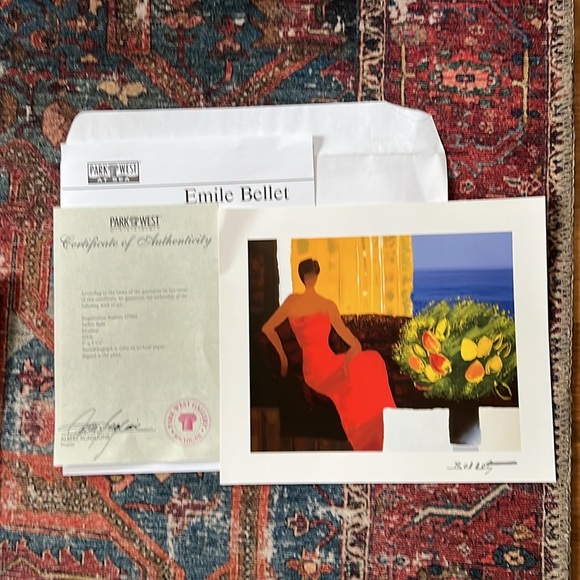 Art print bundle , Park West Gallery Seriolithograph
6 prints plus COA - Picture 7 of 7